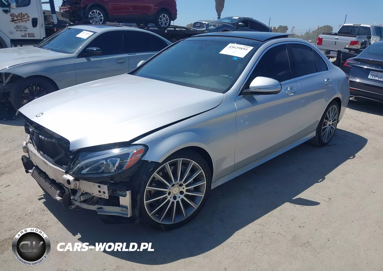 2015 Mercedes-Benz C 300 Sport VIN:55SWF4JB0FU063821 - 2