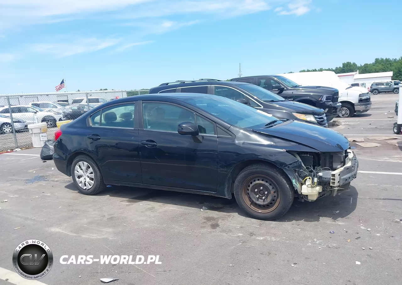 2012 Honda Civic Lx VIN:2HGFB2F52CH331246 - 14