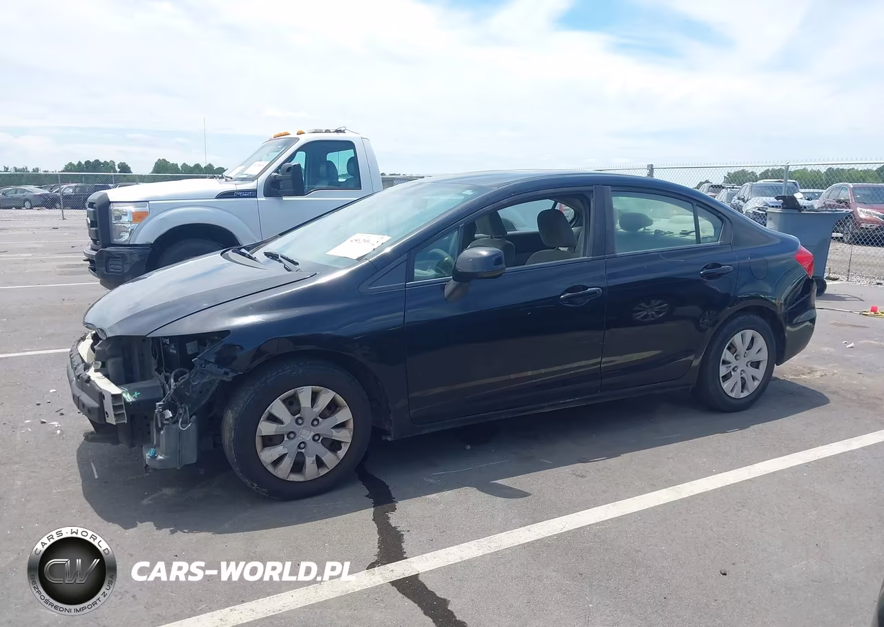 2012 Honda Civic Lx VIN:2HGFB2F52CH331246 - 15