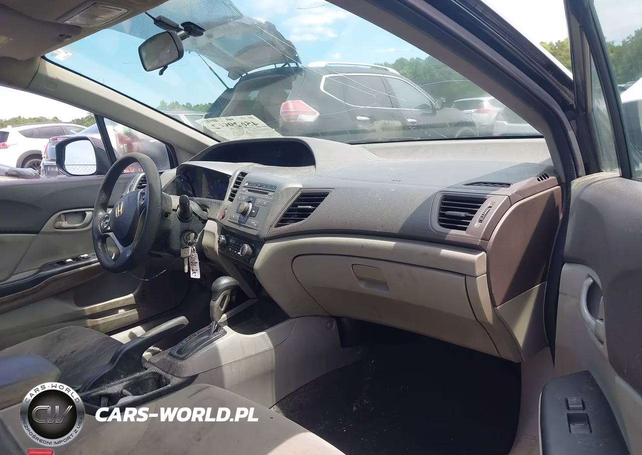 2012 Honda Civic Lx VIN:2HGFB2F52CH331246 - 5