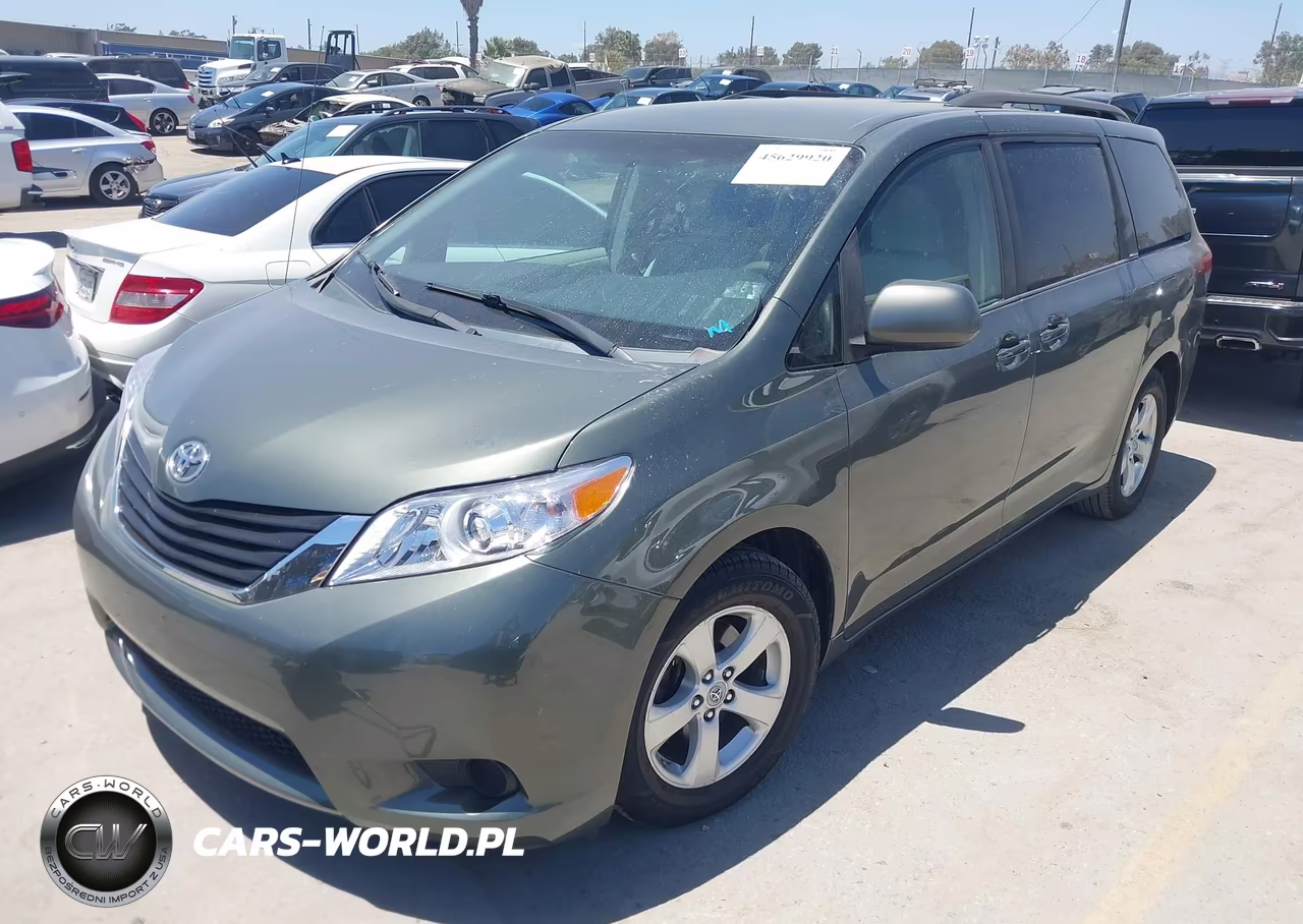 2011 Toyota Sienna Le V6 VIN:5TDKK3DC8BS043252 - 2