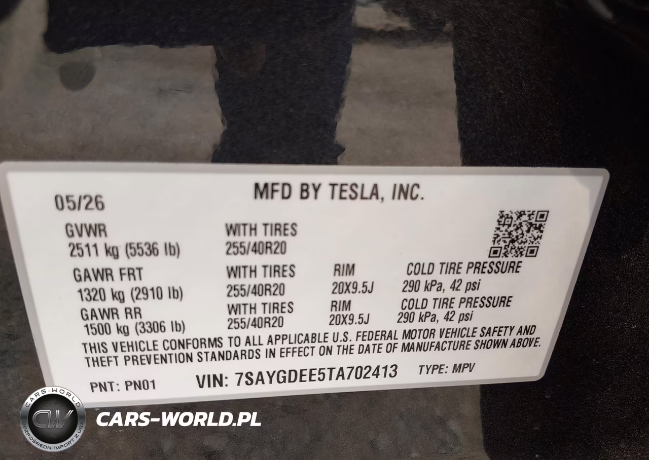 2026 Tesla Model Y All-Wheel Drive-Long Range Launch Series-Premium All-Wheel Drive VIN:7SAYGDEE5TA702413 - 9