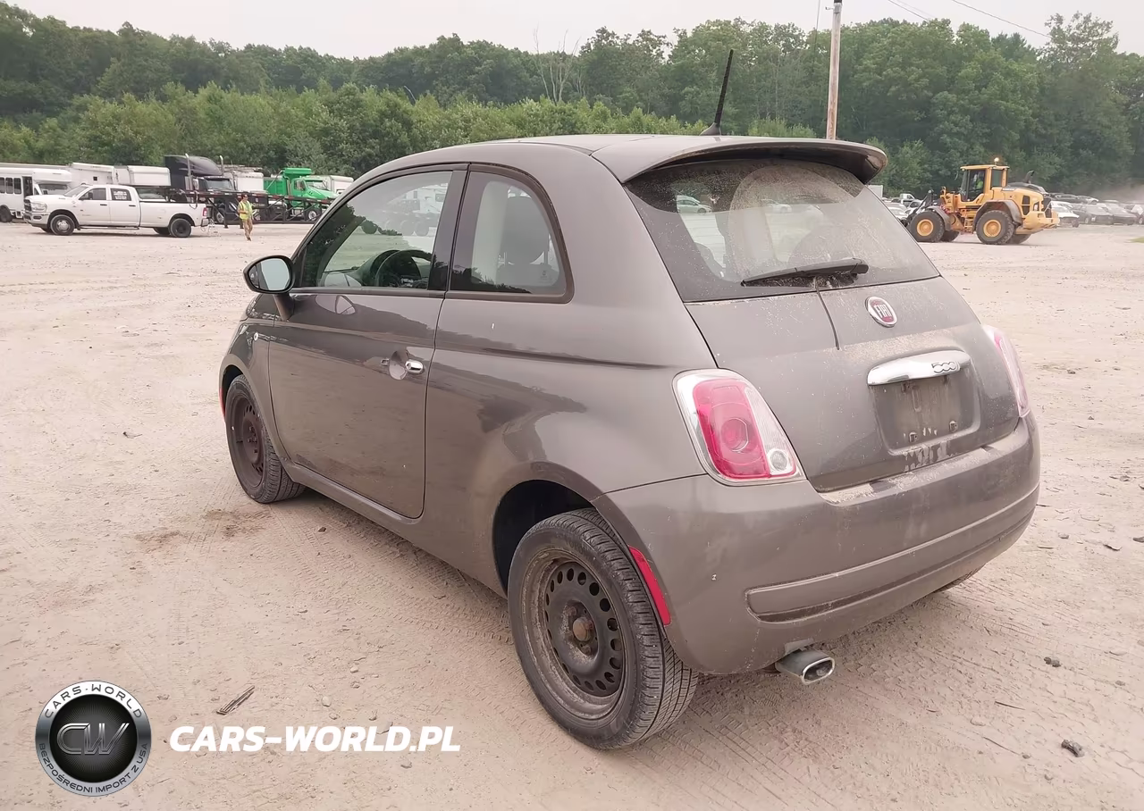 2013 Fiat 500 Pop VIN:3C3CFFAR1DT742917 - 3