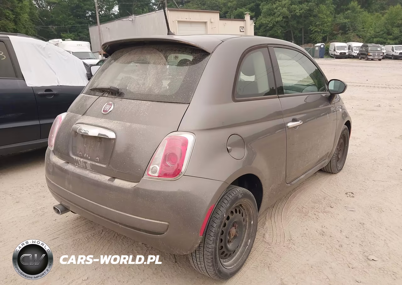 2013 Fiat 500 Pop VIN:3C3CFFAR1DT742917 - 4