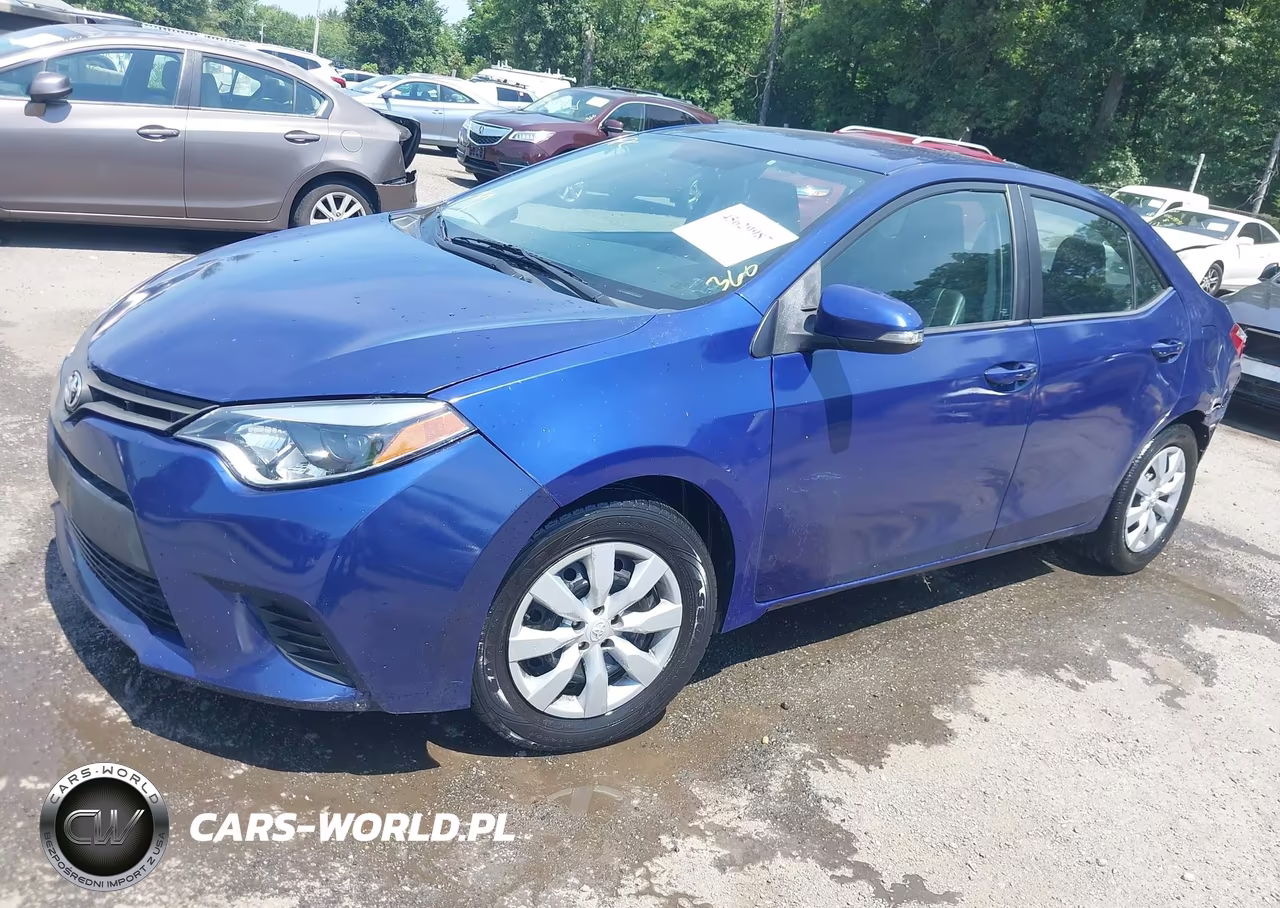 2015 Toyota Corolla S VIN:2T1BURHE2FC398439 - 2