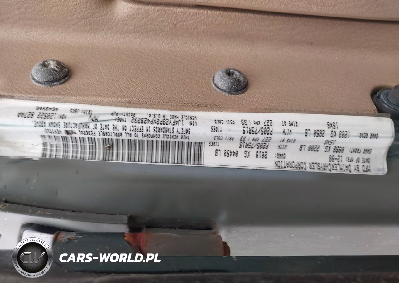 1999 Jeep Wrangler Se VIN:1J4FY29P2XP429232 - 9