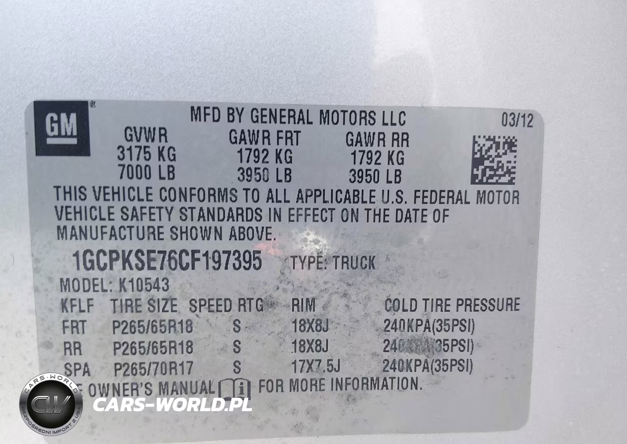 2012 Chevrolet Silverado 1500 Lt VIN:1GCPKSE76CF197395 - 9