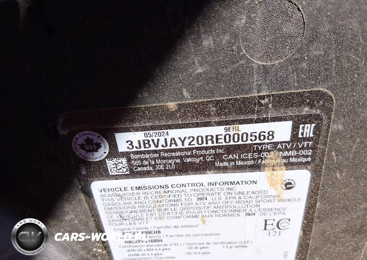 2024 Can-Am Maverick X3 VIN:3JBVJAY20RE000568 - 9