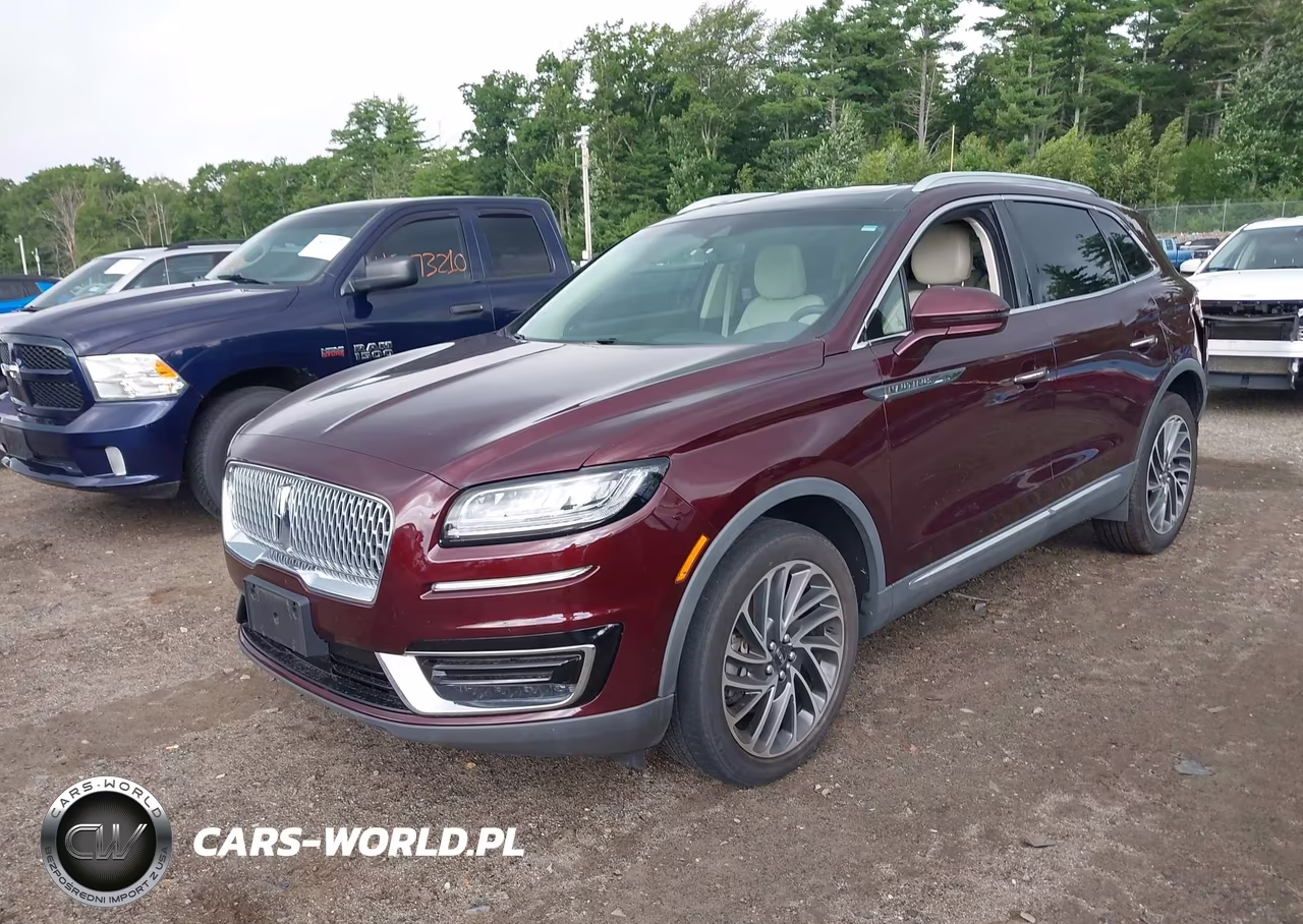 2020 Lincoln Nautilus Reserve VIN:2LMPJ8K91LBL00221 - 2