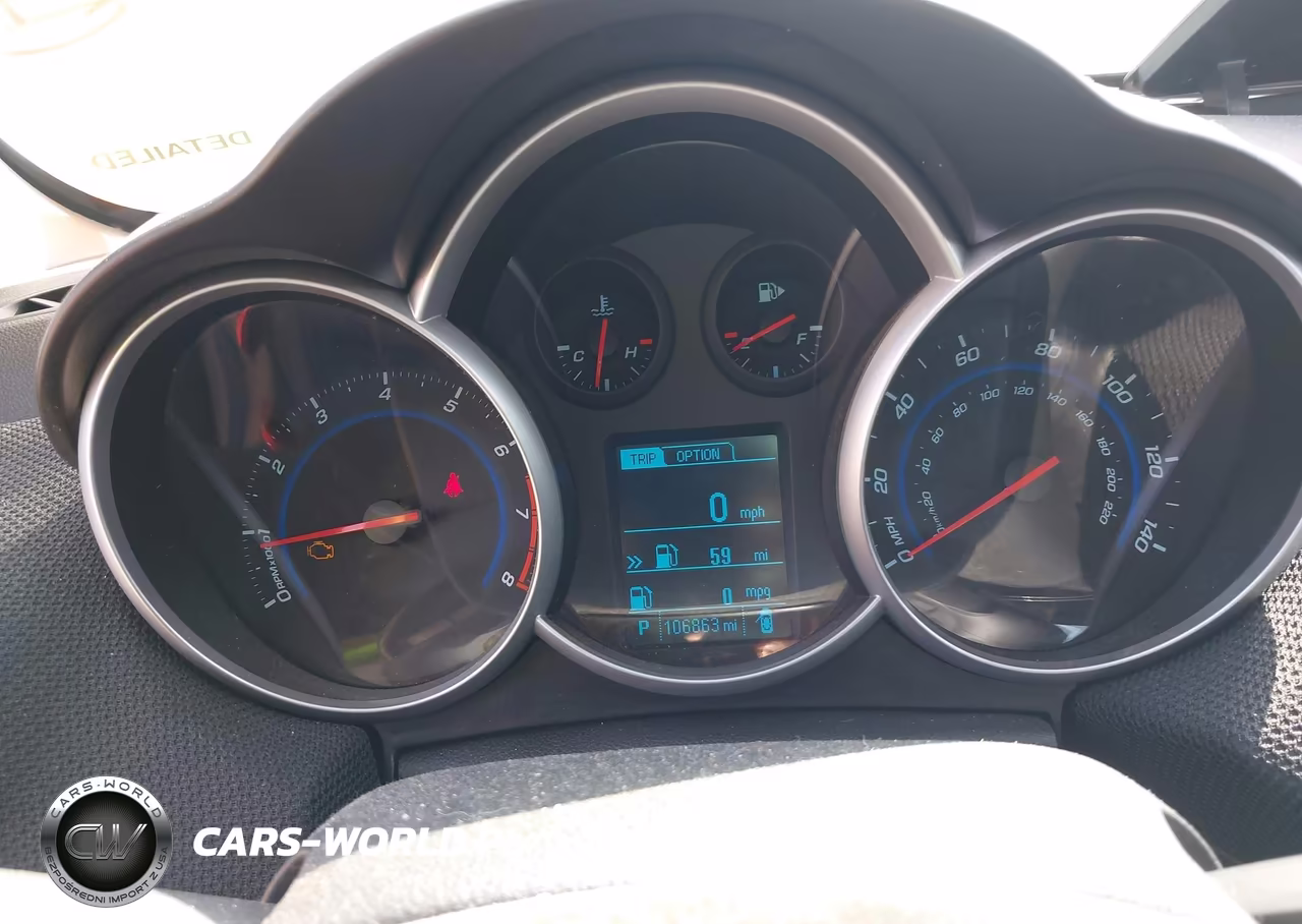 2013 Chevrolet Cruze 2Lt Auto VIN:1G1PE5SB4D7129201 - 7