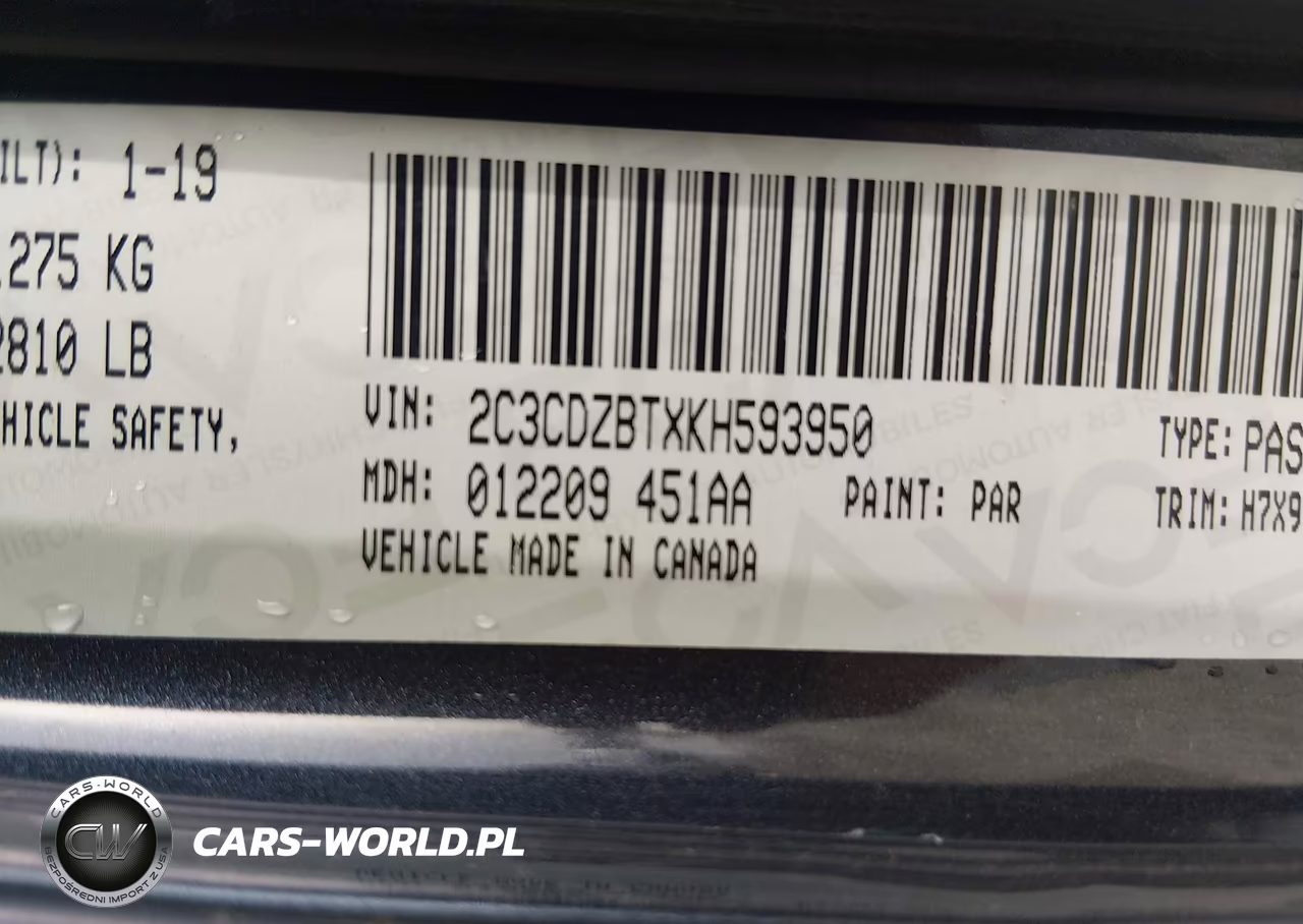 2019 Dodge Challenger R-T VIN:2C3CDZBTXKH593950 - 9