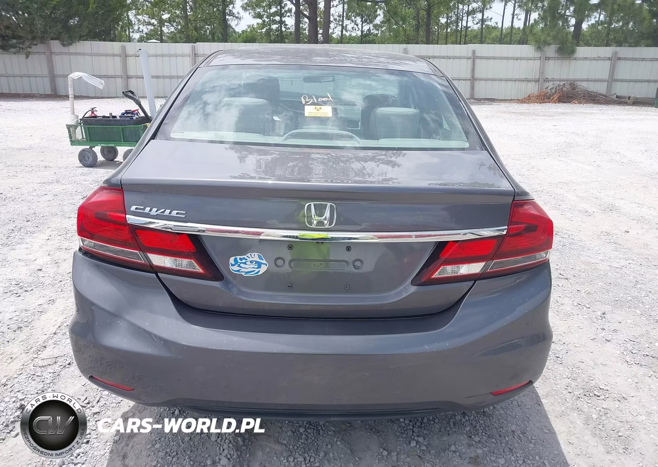 2014 Honda Civic Lx VIN:19XFB2F51EE033669 - 16