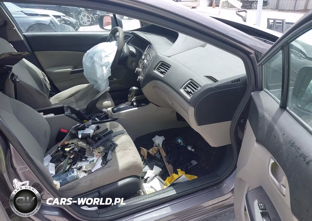 2014 Honda Civic Lx VIN:19XFB2F51EE033669 - 5