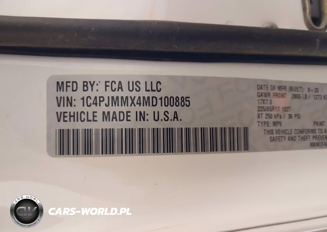 2021 Jeep Cherokee Latitude Lux 4X4 VIN:1C4PJMMX4MD100885 - 9