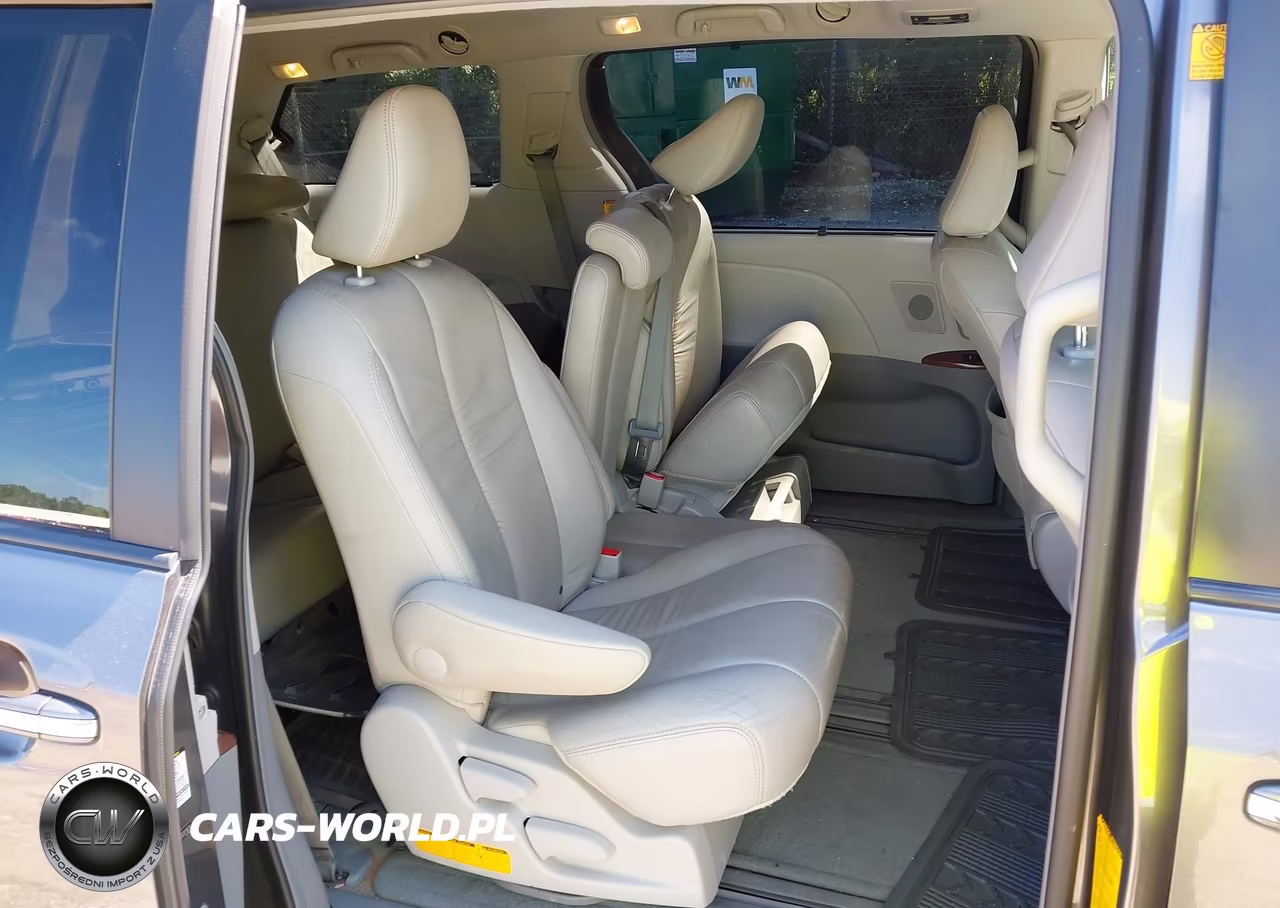2012 Toyota Sienna Xle V6 8 Passenger VIN:5TDYK3DC8CS201634 - 8