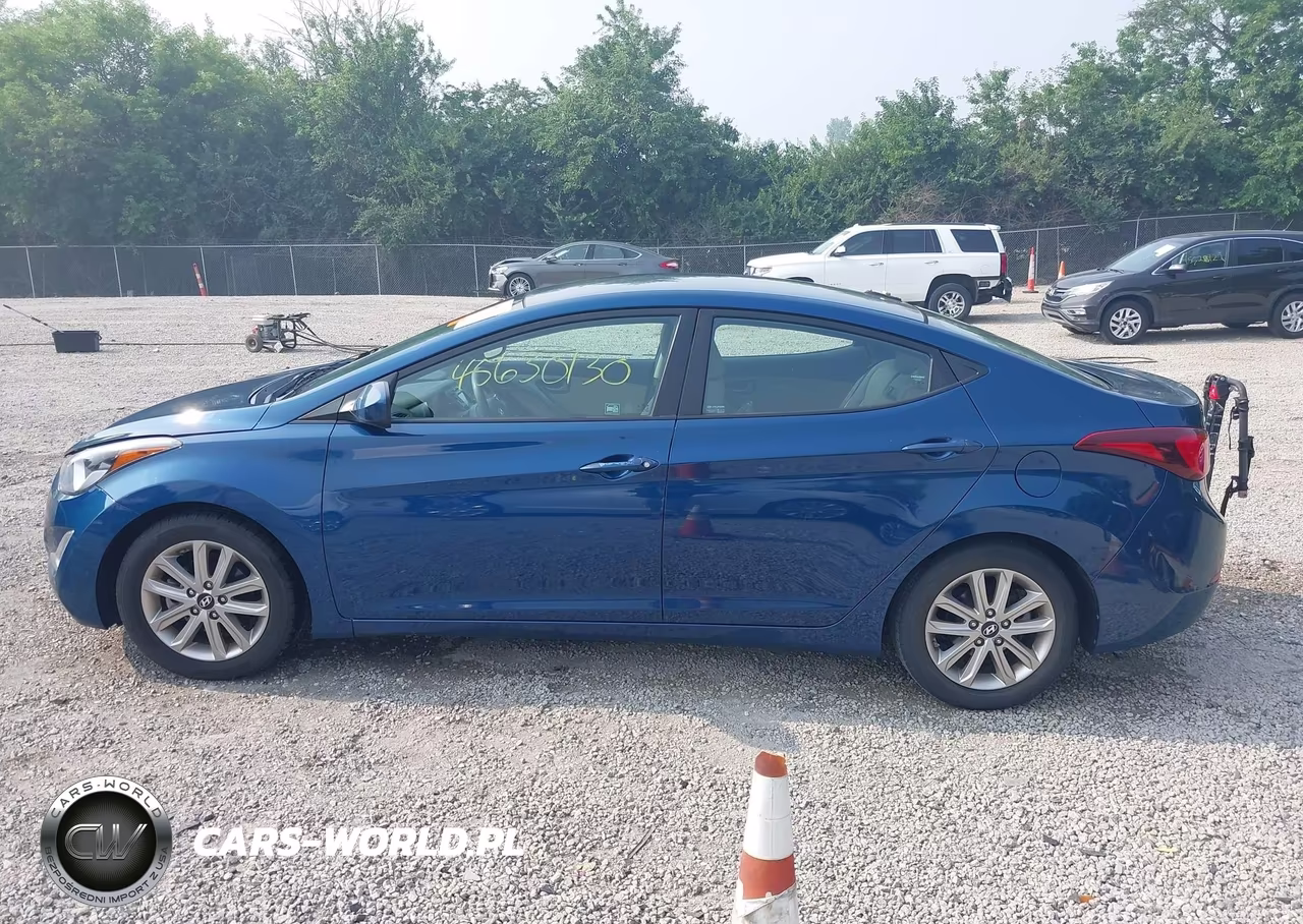 2016 Hyundai Elantra Se VIN:KMHDH4AE4GU520339 - 14