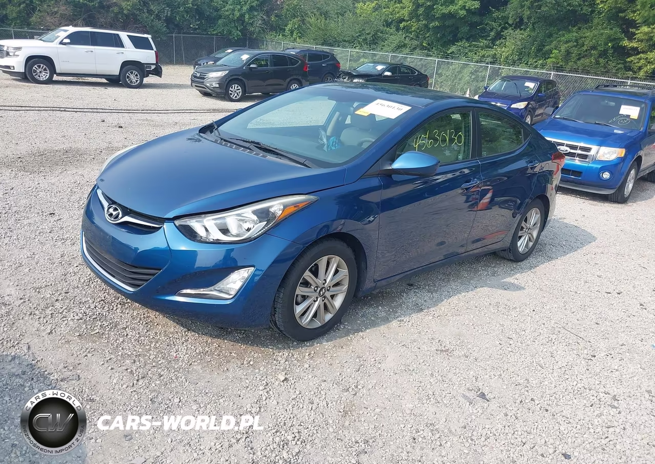 2016 Hyundai Elantra Se VIN:KMHDH4AE4GU520339 - 2