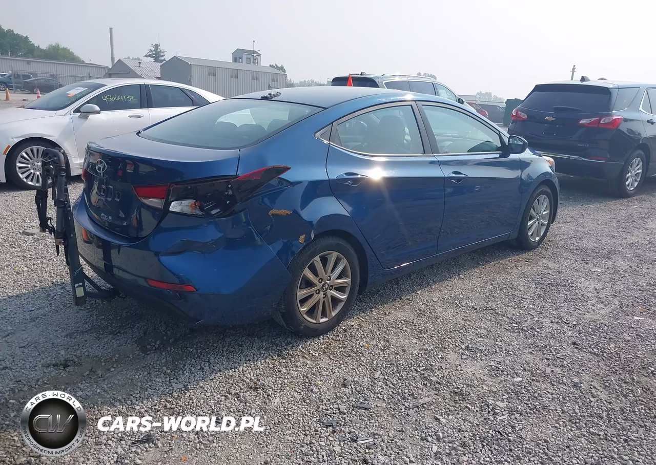 2016 Hyundai Elantra Se VIN:KMHDH4AE4GU520339 - 4