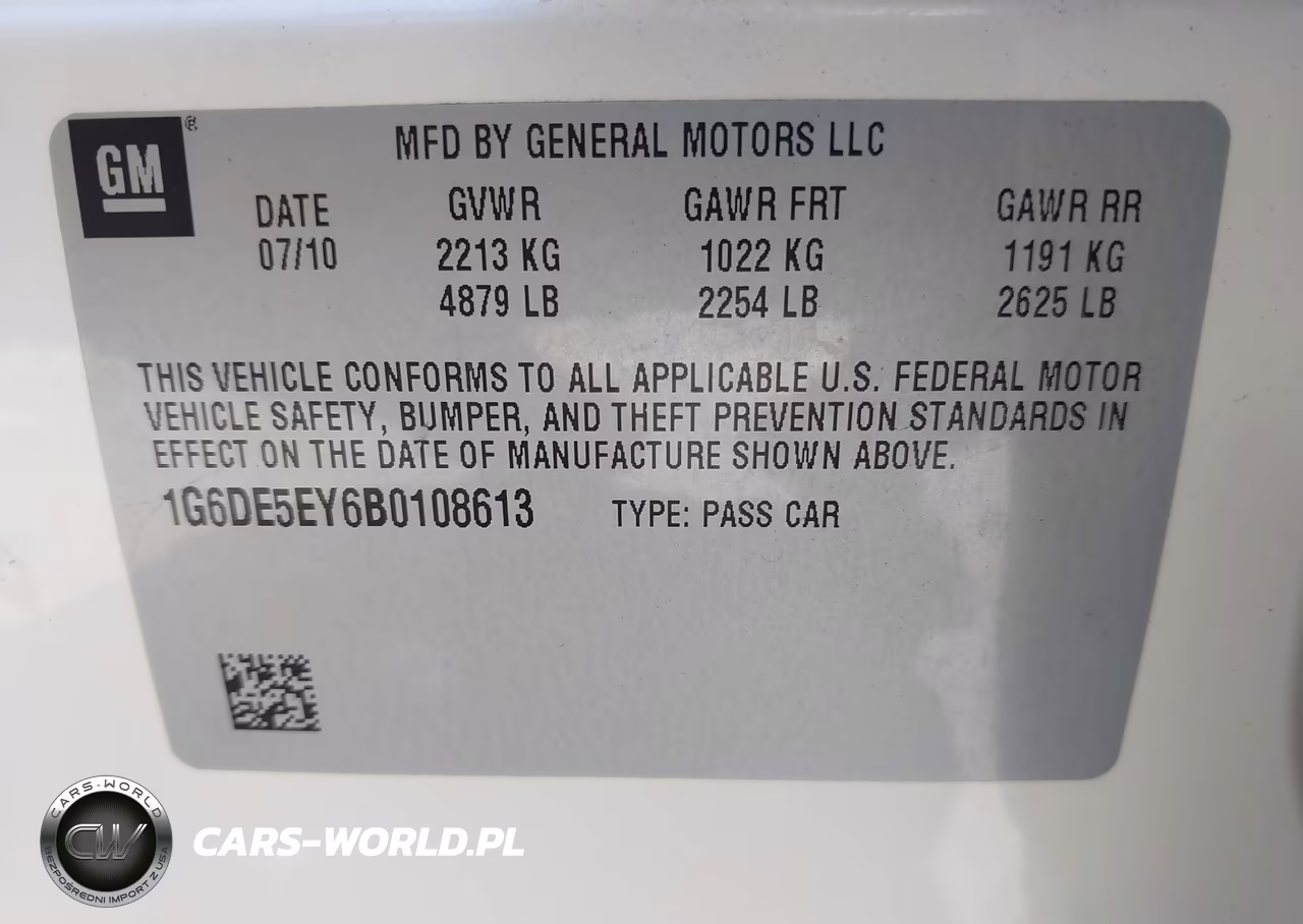2011 Cadillac Cts Luxury VIN:1G6DE5EY6B0108613 - 9