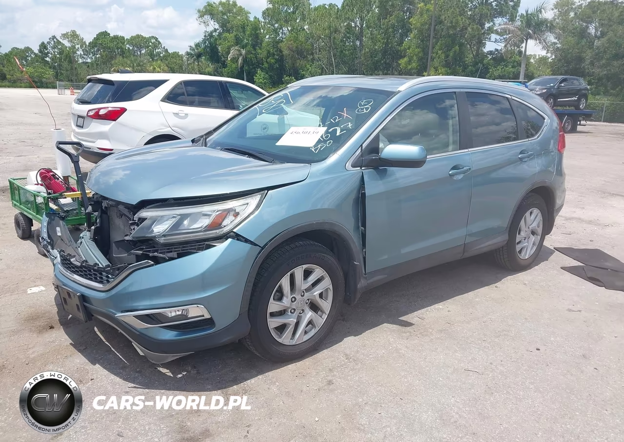 2016 Honda Cr-V Ex-L VIN:2HKRM4H70GH654627 - 2