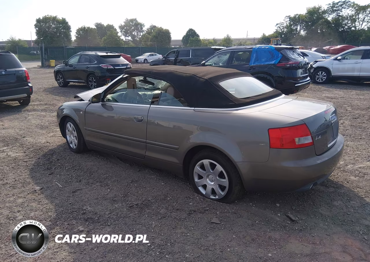 2003 Audi A4 3.0 VIN:WAUAT48H03K032448 - 3