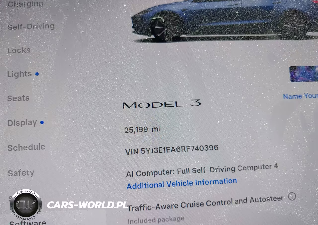 2024 Tesla Model 3 VIN:5YJ3E1EA6RF740396 - 15