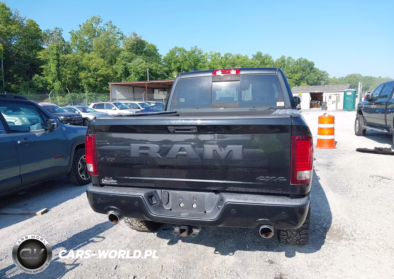 2017 Ram 1500 Night 4X4 5'7 Box VIN:1C6RR7MT4HS664416 - 16