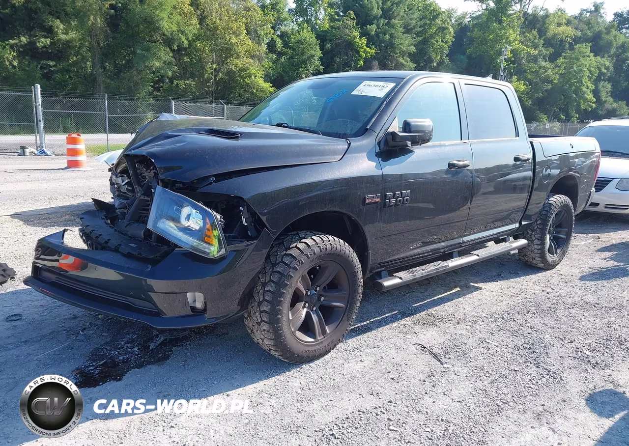 2017 Ram 1500 Night 4X4 5'7 Box VIN:1C6RR7MT4HS664416 - 2