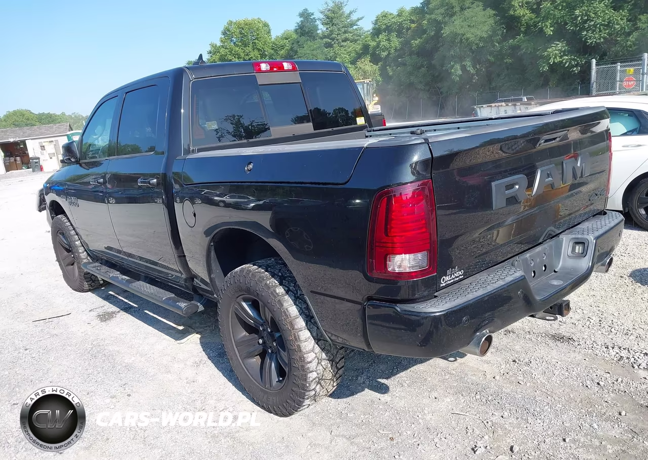 2017 Ram 1500 Night 4X4 5'7 Box VIN:1C6RR7MT4HS664416 - 3