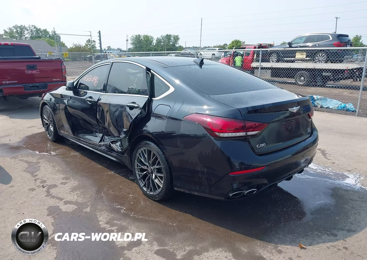 2020 Genesis G80 3.3T Sport Awd VIN:KMTFN4JB6LU331943 - 3