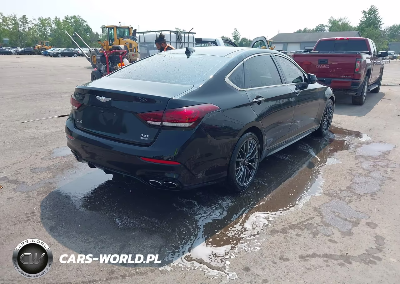 2020 Genesis G80 3.3T Sport Awd VIN:KMTFN4JB6LU331943 - 4