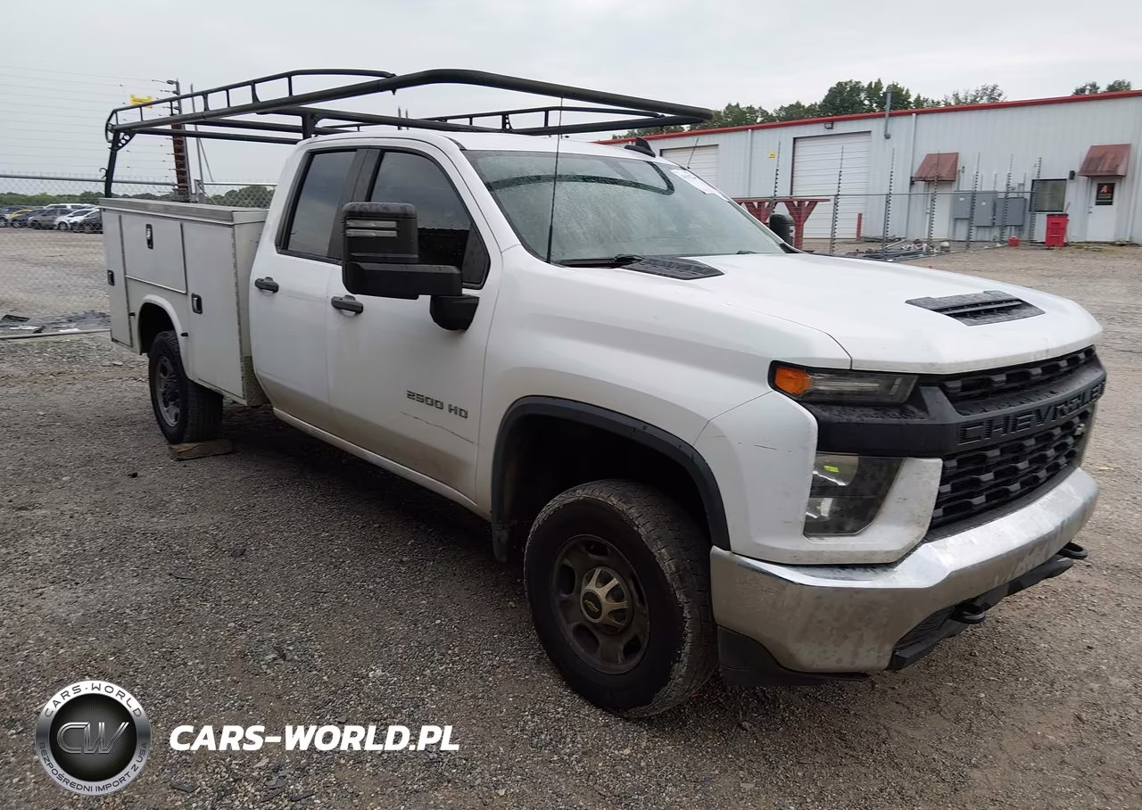 2021 Chevrolet Silverado 2500Hd 2Wd Long Bed Wt VIN:1GB2WLE7XMF149974 - 1