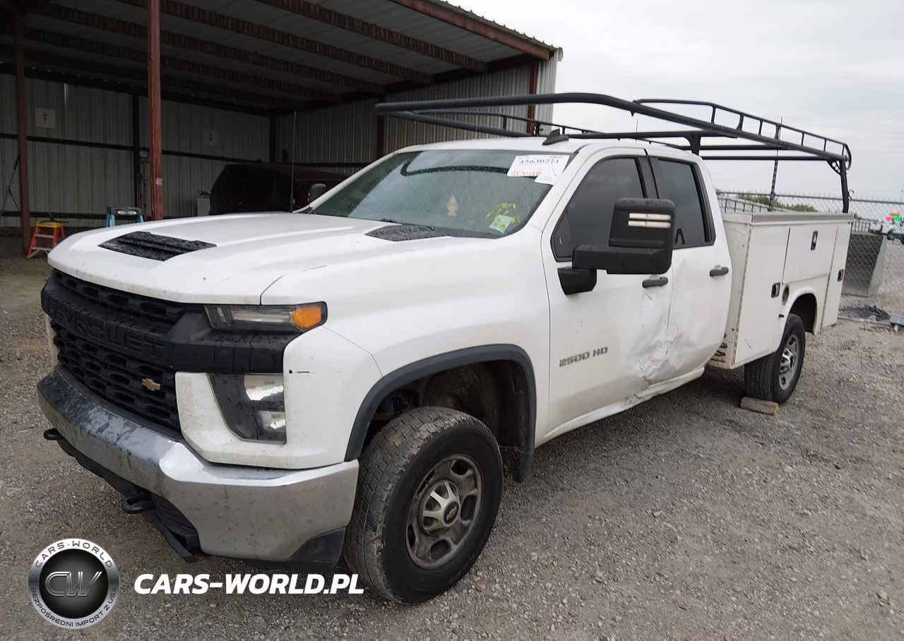 2021 Chevrolet Silverado 2500Hd 2Wd Long Bed Wt VIN:1GB2WLE7XMF149974 - 2