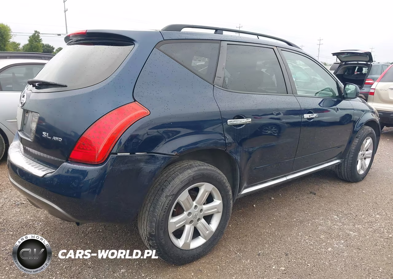 2007 Nissan Murano Sl VIN:JN8AZ08W27W634392 - 4