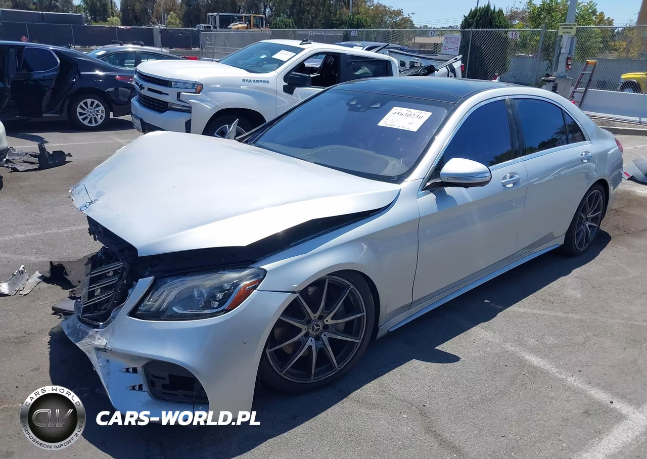 2018 Mercedes-Benz S 450 VIN:WDDUG6GB2JA350433 - 2