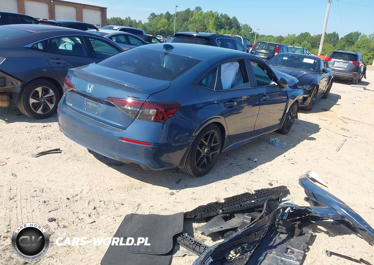 2026 Honda Civic Sport VIN:2HGFE2F5XTH523568 - 4