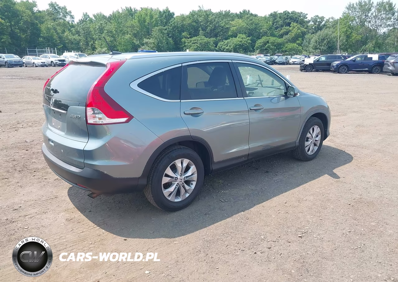 2012 Honda Cr-V Ex-L VIN:JHLRM4H70CC019304 - 4