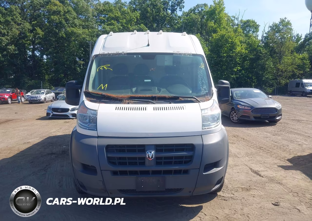2017 Ram Promaster 3500 Cargo Van High Roof 159 Wb Ext VIN:3C6URVJG7HE528158 - 12