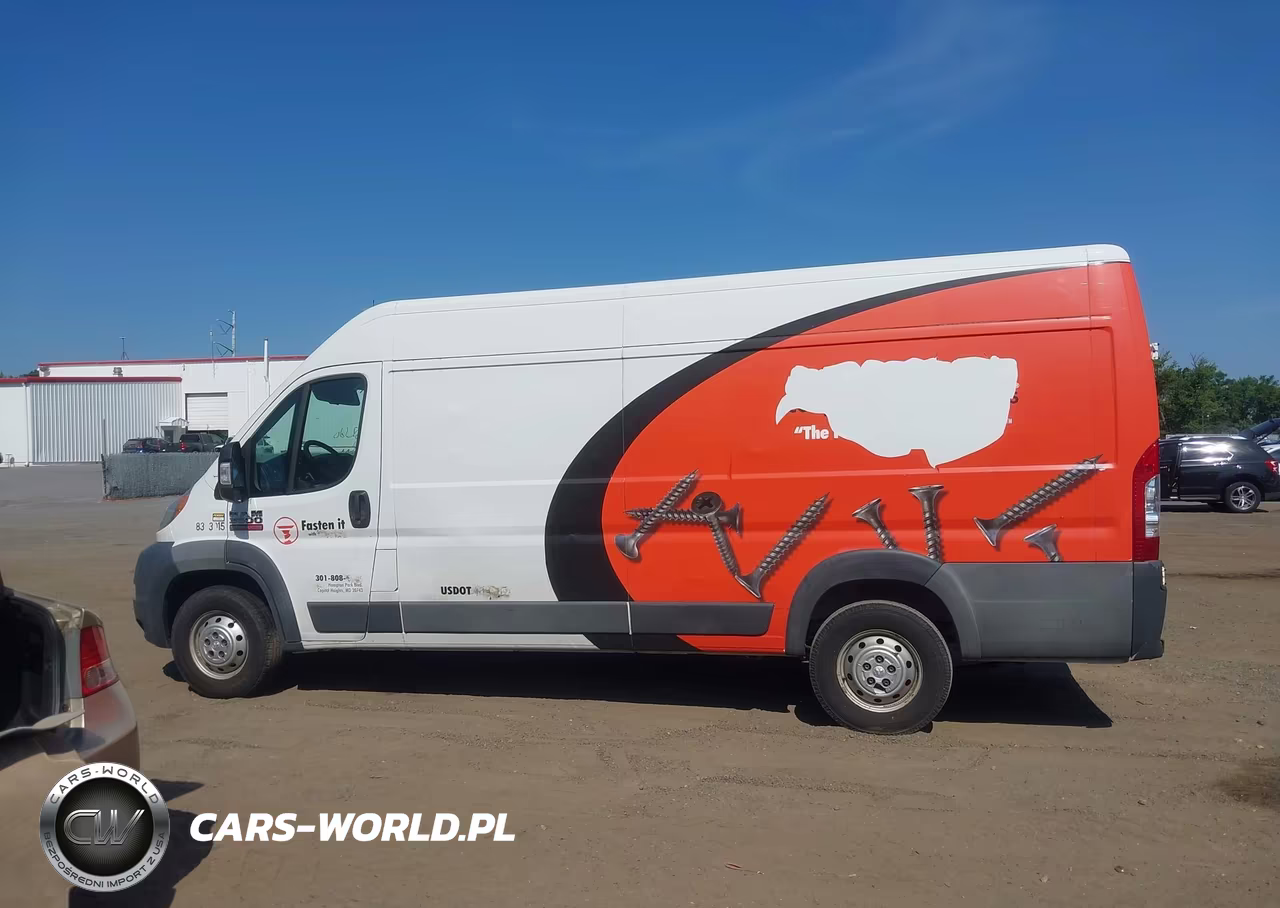 2017 Ram Promaster 3500 Cargo Van High Roof 159 Wb Ext VIN:3C6URVJG7HE528158 - 14