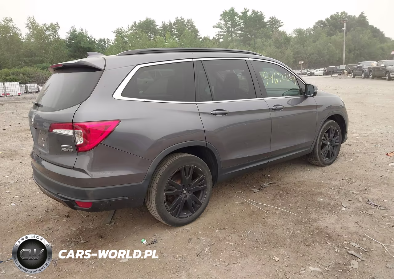 2021 Honda Pilot Awd Special Edition VIN:5FNYF6H21MB083682 - 4