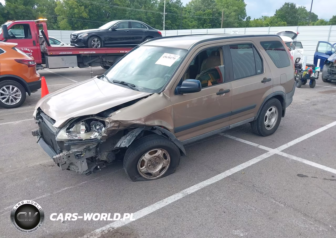 2004 Honda Cr-V Lx VIN:SHSRD68474U205465 - 2