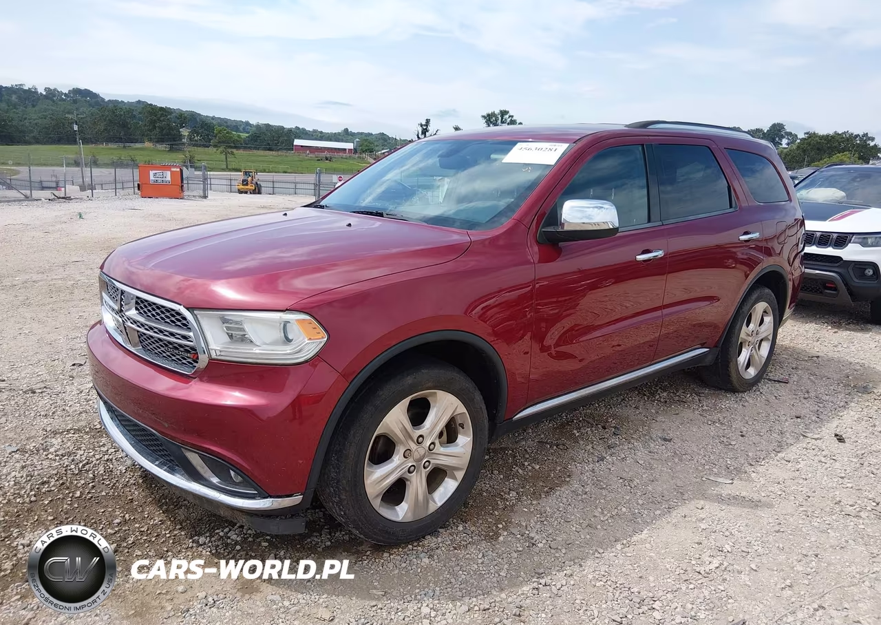 2015 Dodge Durango Sxt VIN:1C4RDJAG0FC947348 - 2