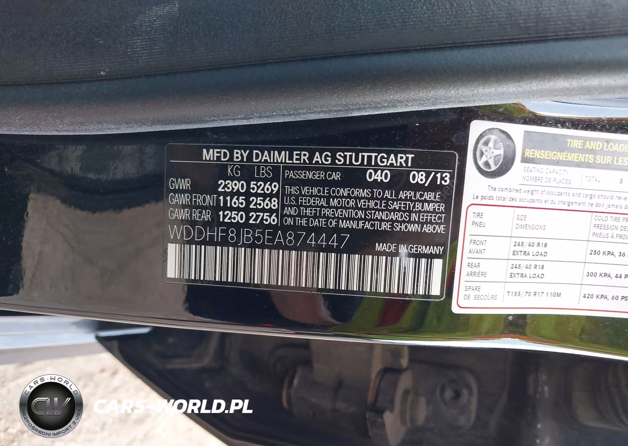 2014 Mercedes-Benz E 350 4Matic VIN:WDDHF8JB5EA874447 - 9