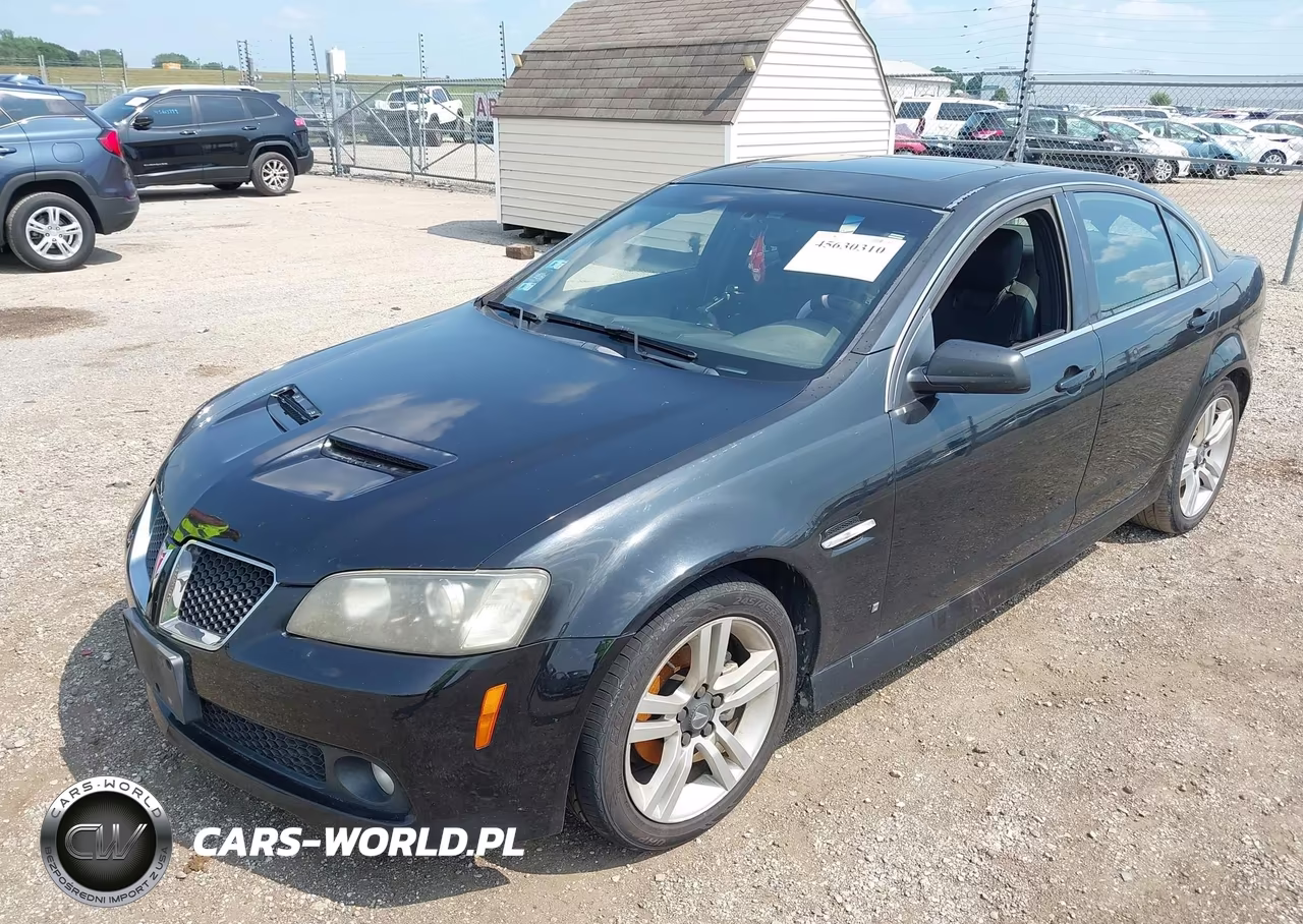 2008 Pontiac G8 VIN:6G2ER57768L149929 - 2