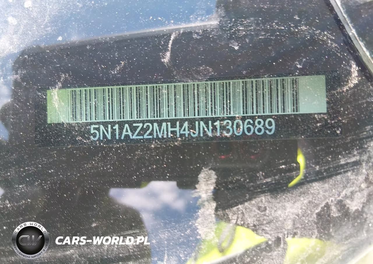 2018 Nissan Murano Platinum VIN:5N1AZ2MH4JN130689 - 9