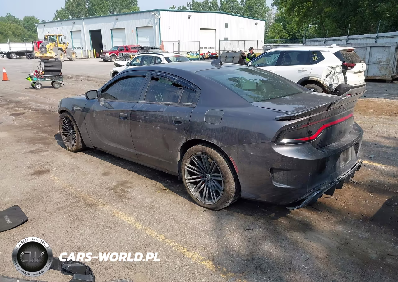 2017 Dodge Charger R-T Scat Pack Rwd VIN:2C3CDXGJXHH630113 - 3