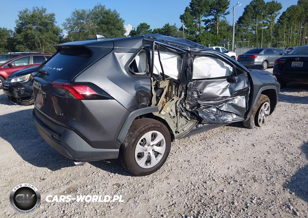 2021 Toyota Rav4 Le VIN:2T3H1RFV7MC154652 - 4