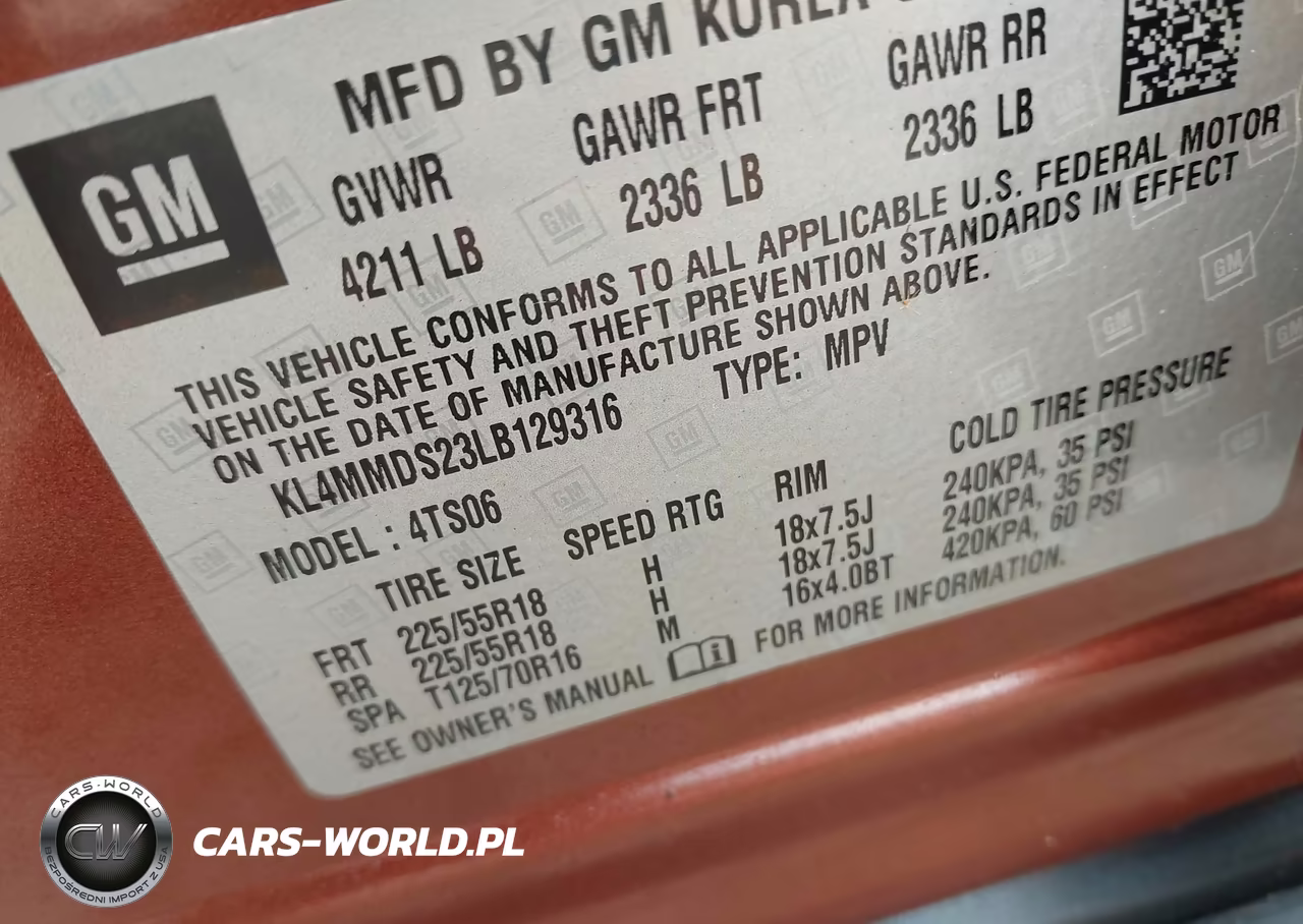 BUICK ENCORE GX VIN:KL4MMDS23LB129316 - 9