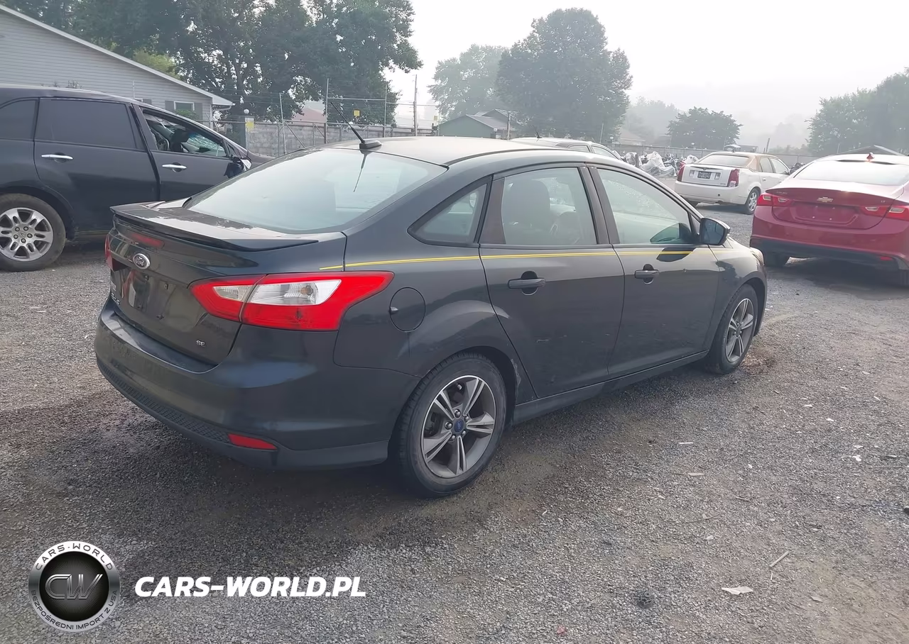 2014 Ford Focus Se VIN:1FADP3F24EL346930 - 4