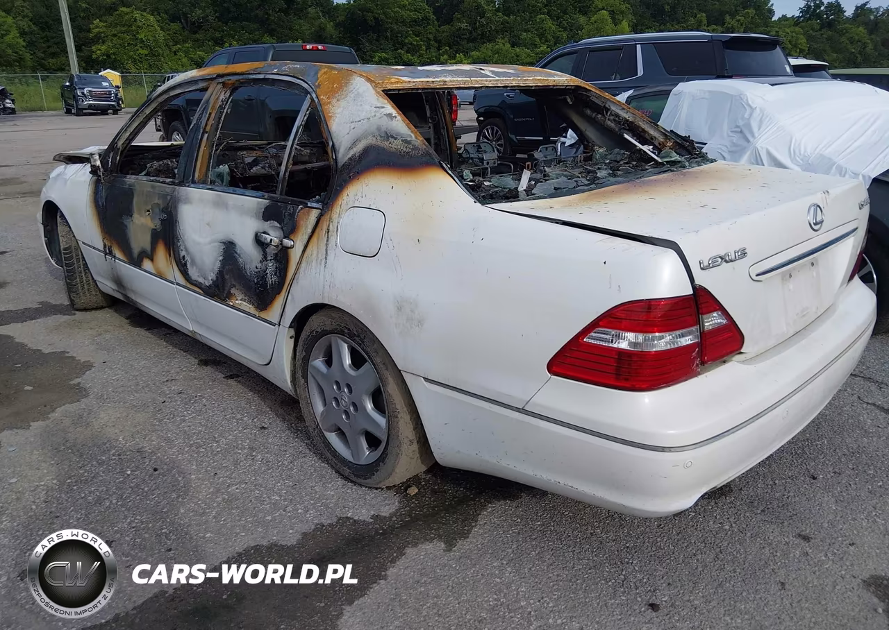 2004 Lexus Ls 430 VIN:JTHBN36F340142094 - 3